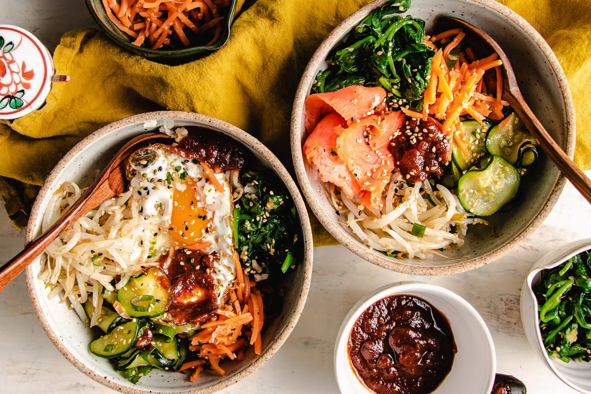 korean vegetarian bibimbap - Article 3